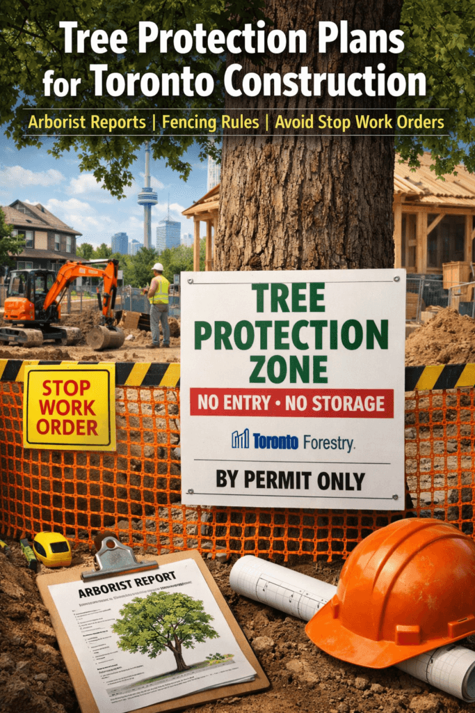 tree protection plans for Toronto construction