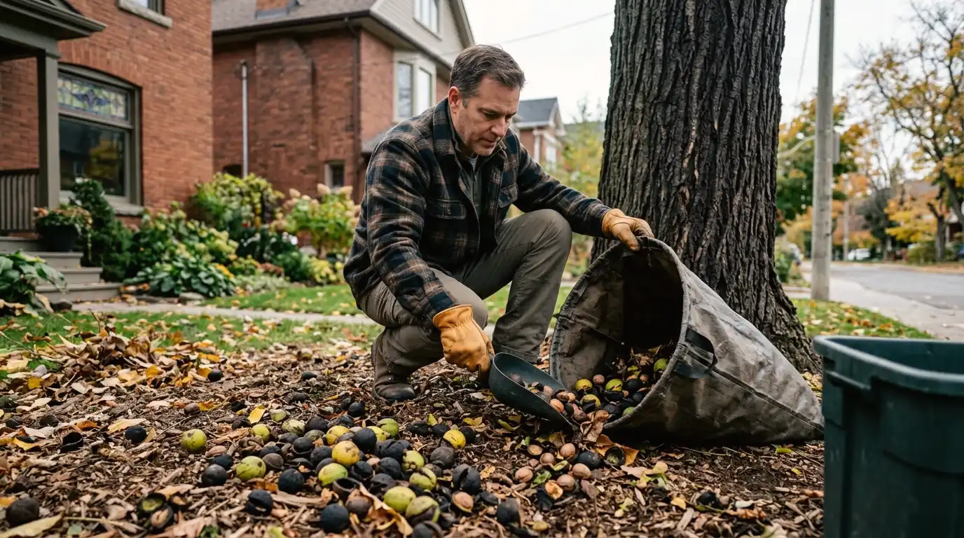 Black walnut trees in Toronto: Manage leaves, hulls and fallen nuts