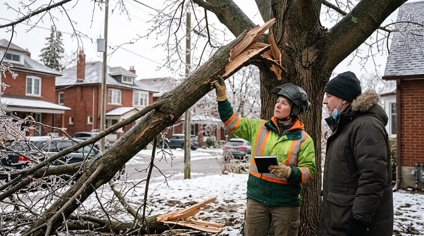 Ice storm tree damage in Toronto: Assessing What Can Be Saved