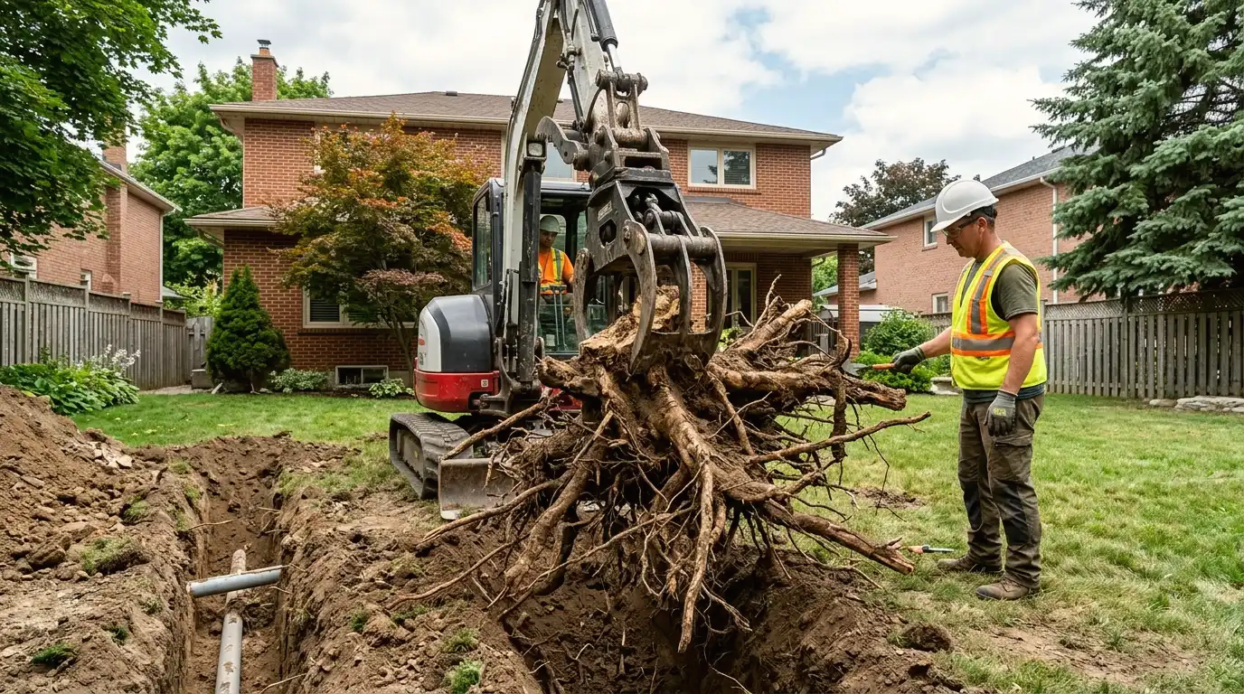 Stump grinding vs stump removal in Toronto: When Full Stump Removal May Be Needed