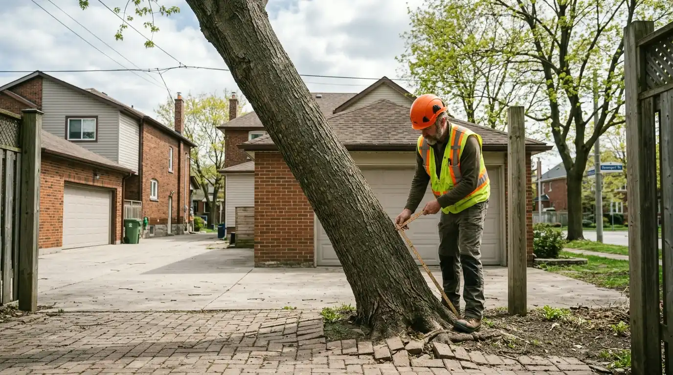 Dangerous leaning tree in Toronto: Lean Angle: Does the Degree of Lean Matter?