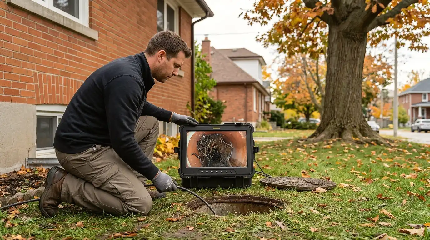 Tree growing into a house or foundation in Toronto: Roots in Your Drain Lines