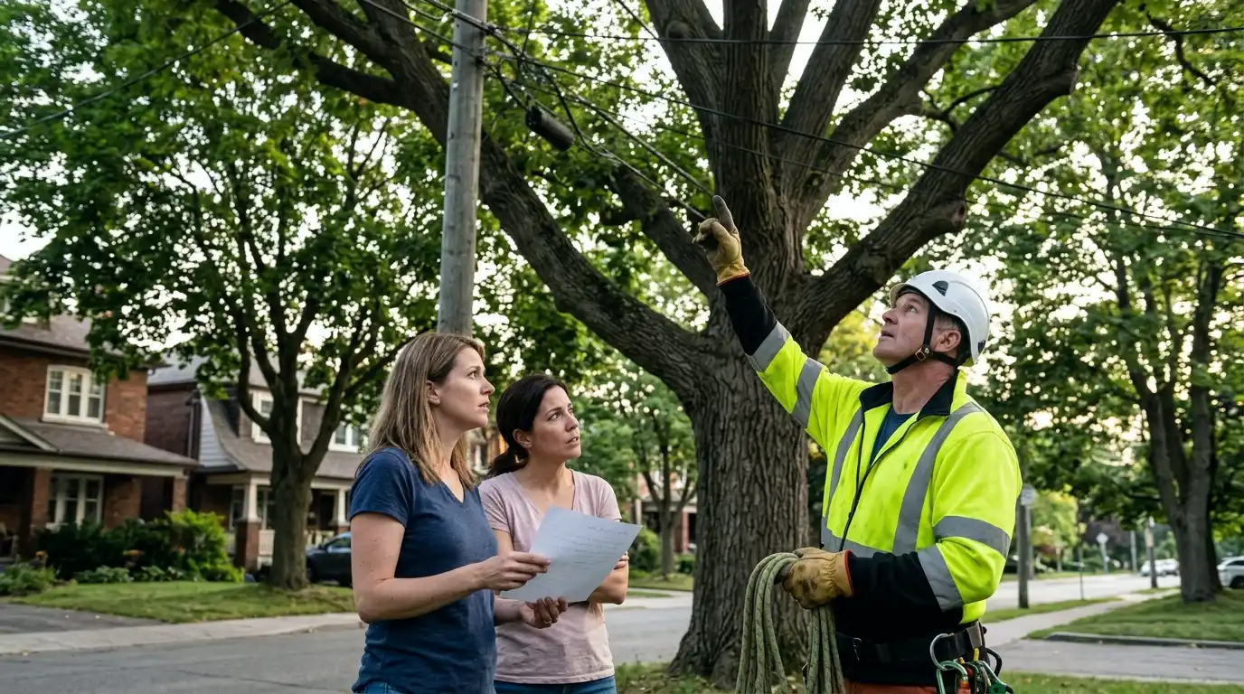 Tree removal quote in Toronto: Red Flags in Tree Removal Quotes