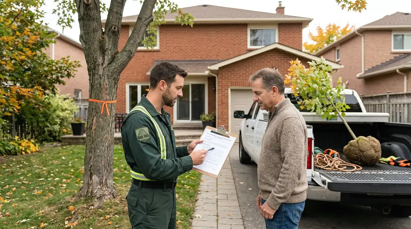 Tree removal permit in Mississauga: Decision and conditions