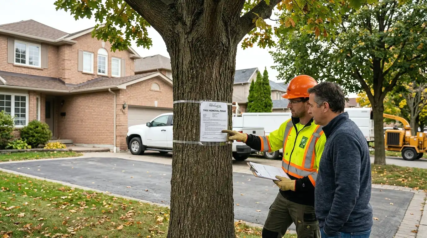 Tree removal permit in Richmond Hill: Follow permit conditions before work begins