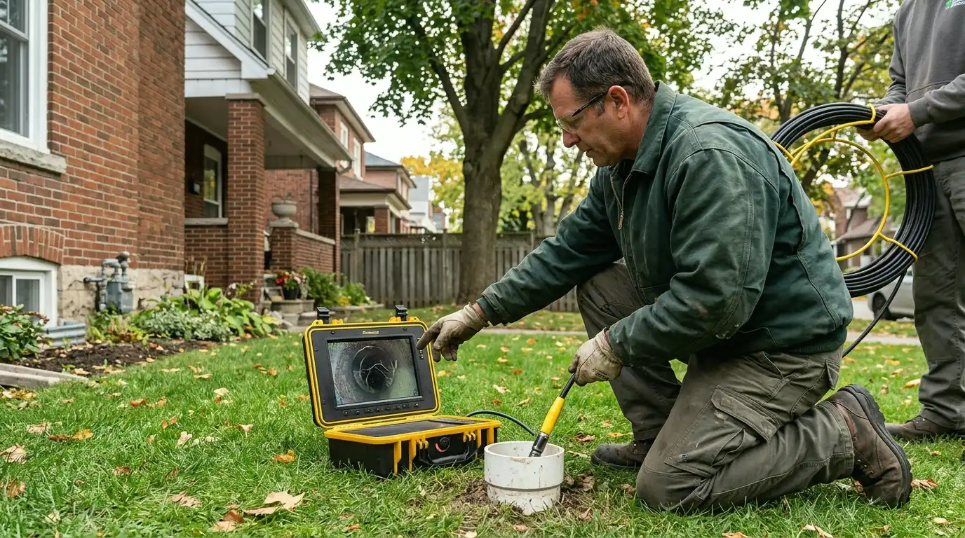 Tree root intrusion into pipes in Toronto: Diagnosis Starts With a Sewer Camera Inspection