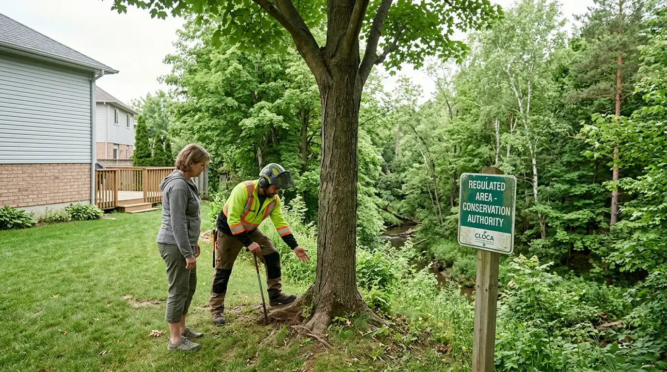 Tree services in Oshawa: Farewell Creek, McLaughlin Bay and CLOCA-Regulated Areas