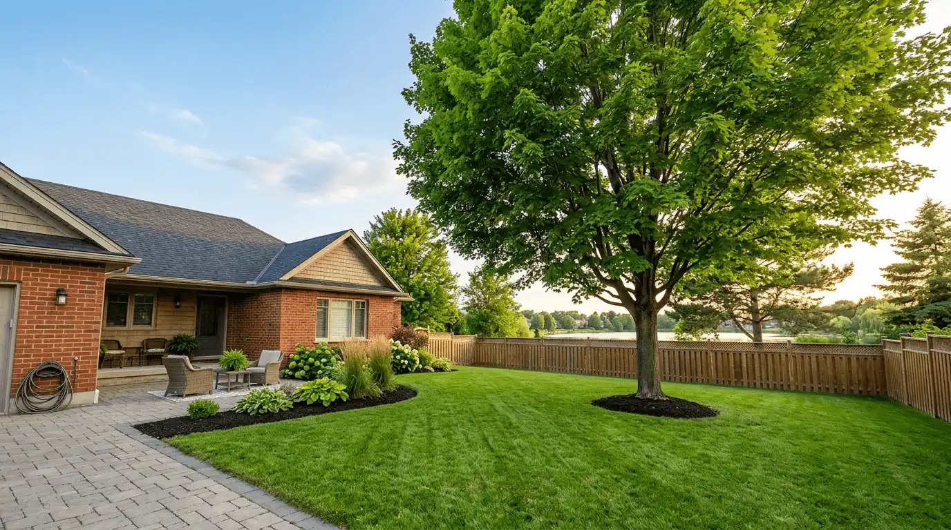 Tree Services in Alliston finished property after tree care in Briar Hill, Alliston