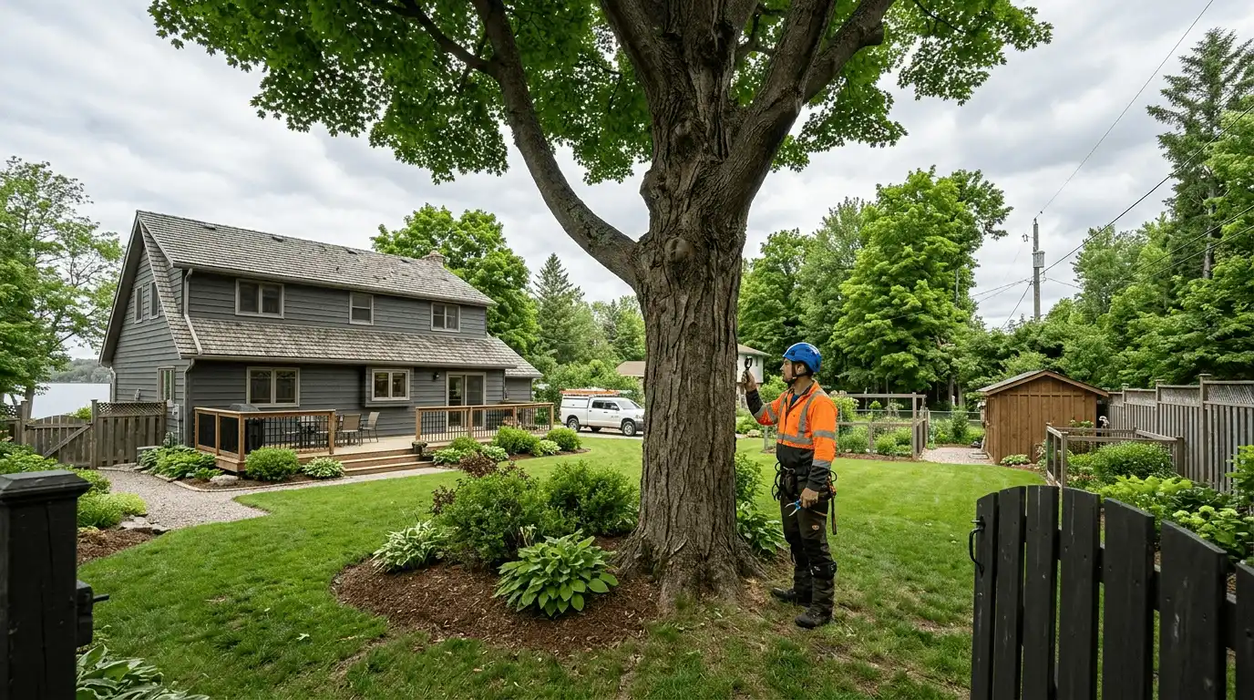 Tree Services in Barrie arborist property assessment in Holly, Barrie