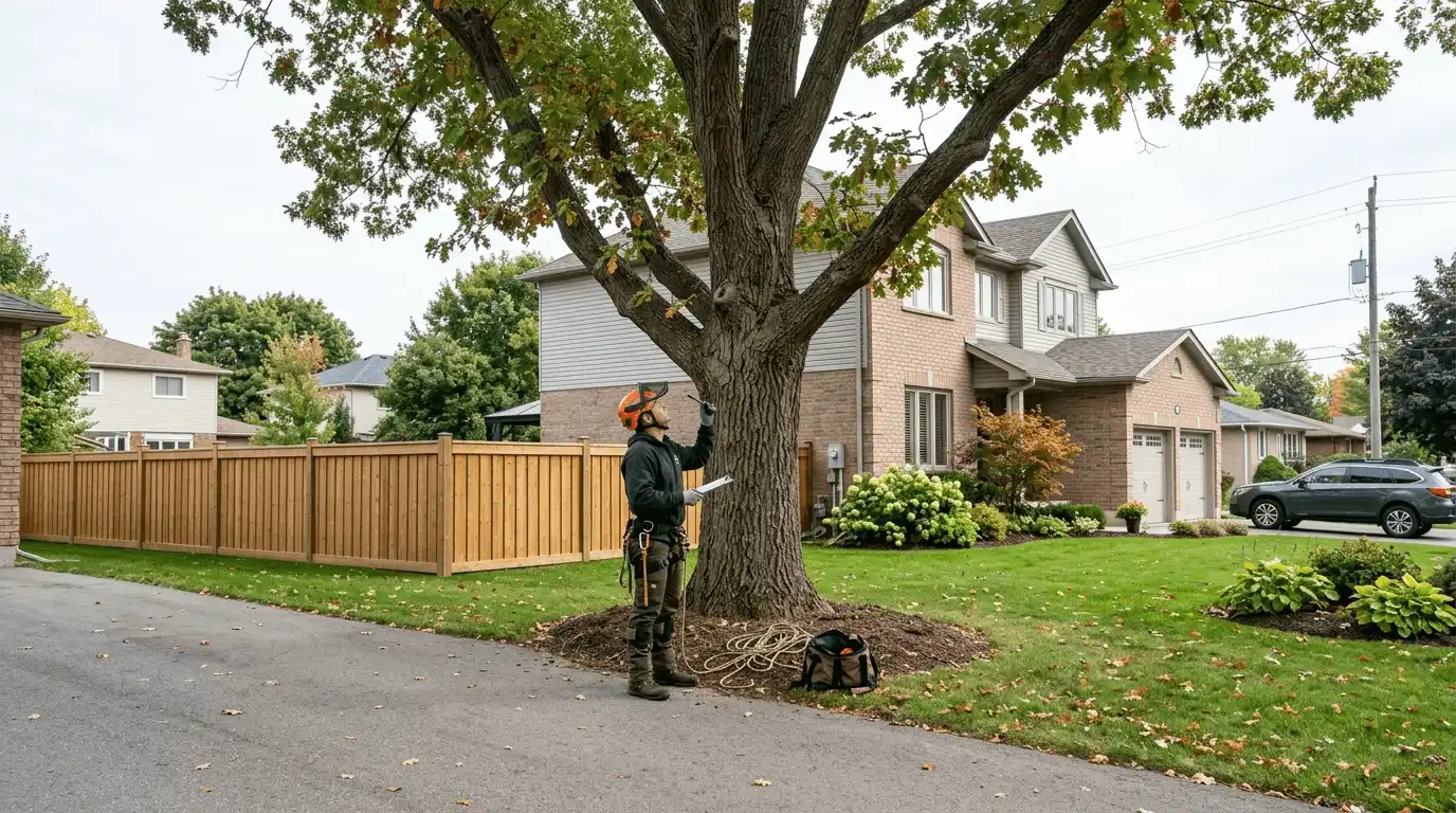 Tree Services in Burlington arborist property assessment in Headon Forest, Burlington