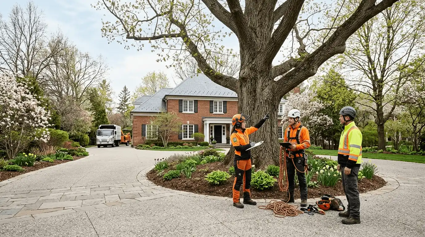 Tree Services in Burlington professional service scene in Aldershot, Burlington