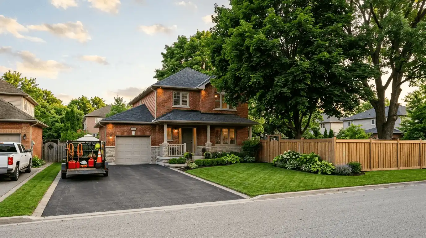 Tree Services in Georgetown finished property after tree care in Georgetown South, Georgetown