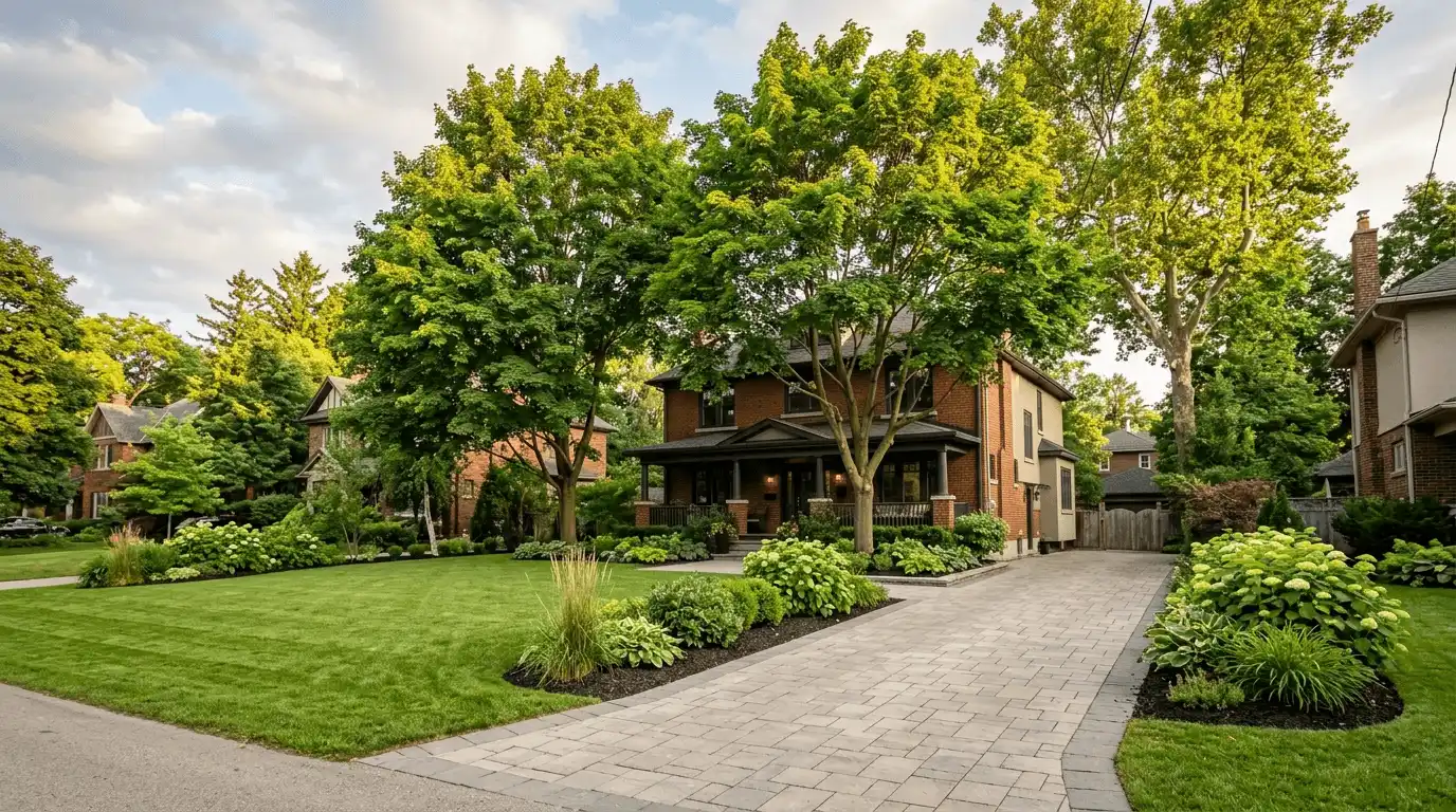 Tree Services in Hamilton finished property after tree care in Ainslie Wood, Hamilton
