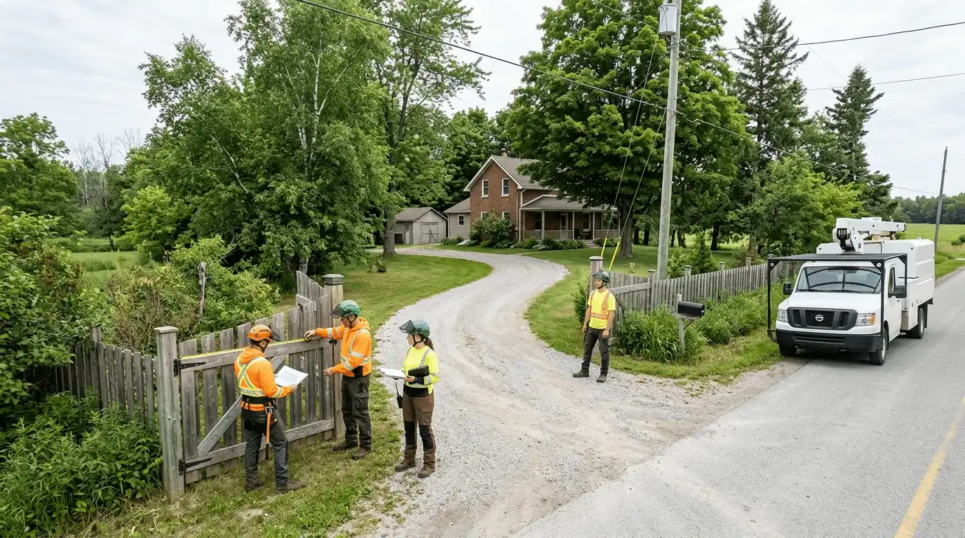 Tree Services in Kawartha Lakes tree-service access planning in Fenelon Falls, Kawartha Lakes