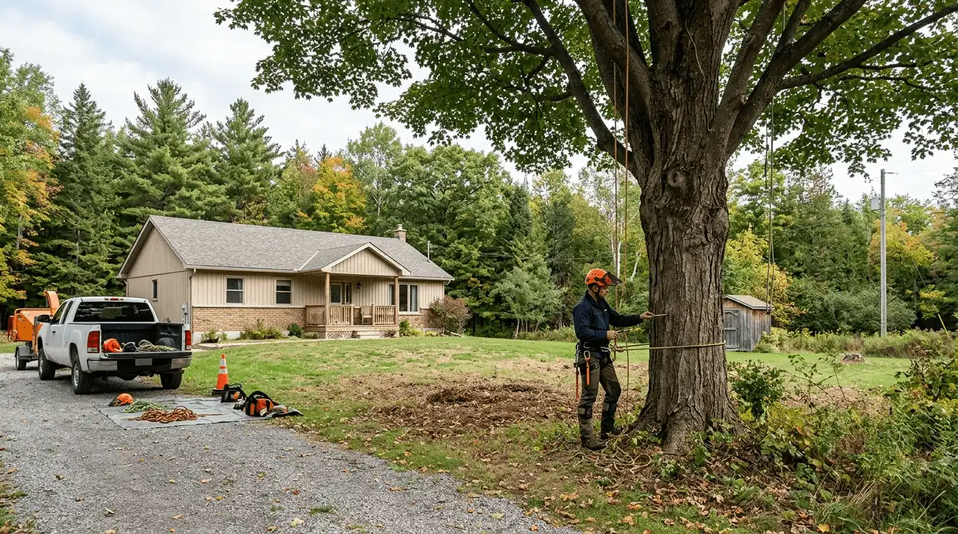 Tree Services in Kawartha Lakes arborist property assessment in Omemee, Kawartha Lakes