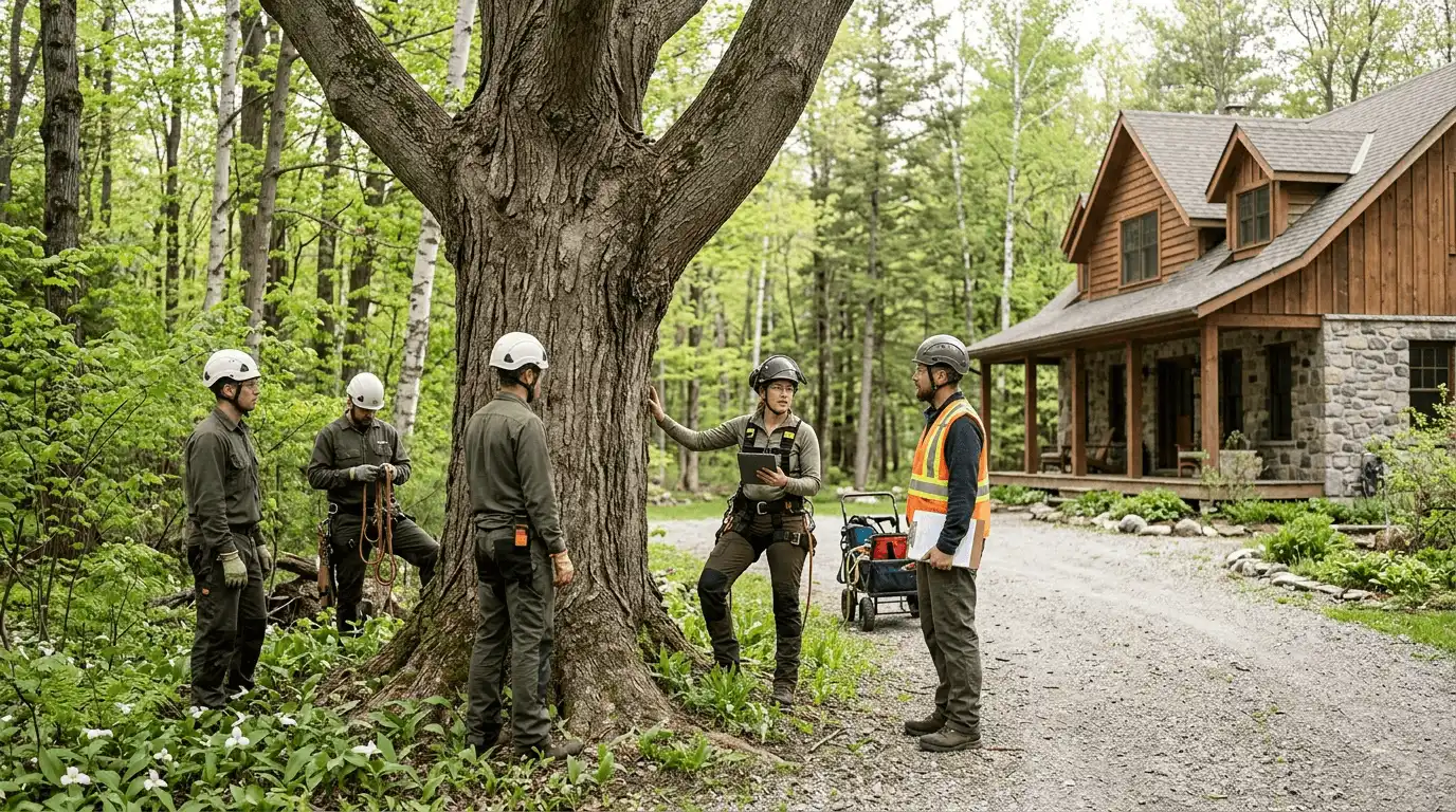 Tree Services in Kawartha Lakes professional service scene in Lindsay, Kawartha Lakes