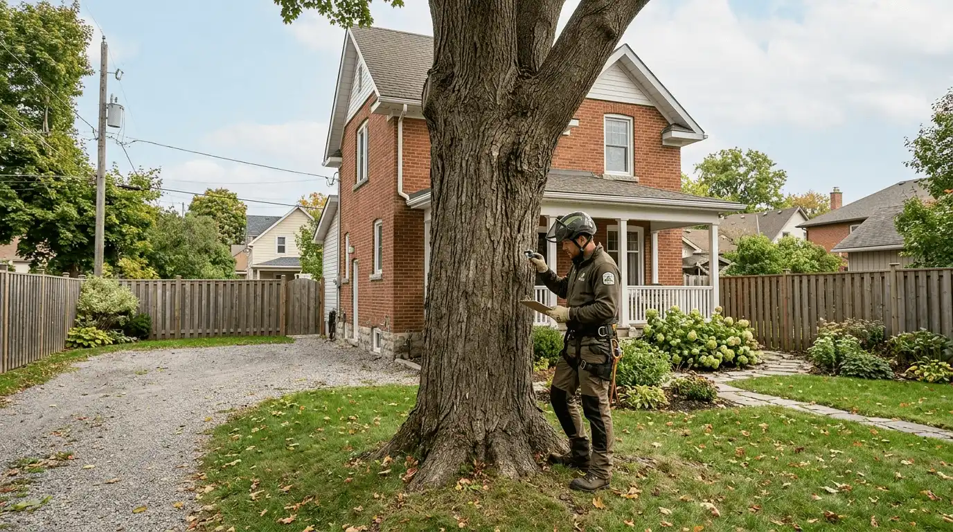 Tree Services in Peterborough arborist property assessment in The Avenues, Peterborough