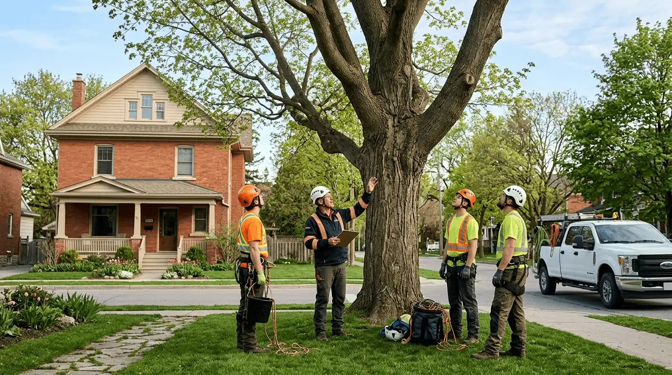 Tree Services in Peterborough professional service scene in Downtown Peterborough, Peterborough