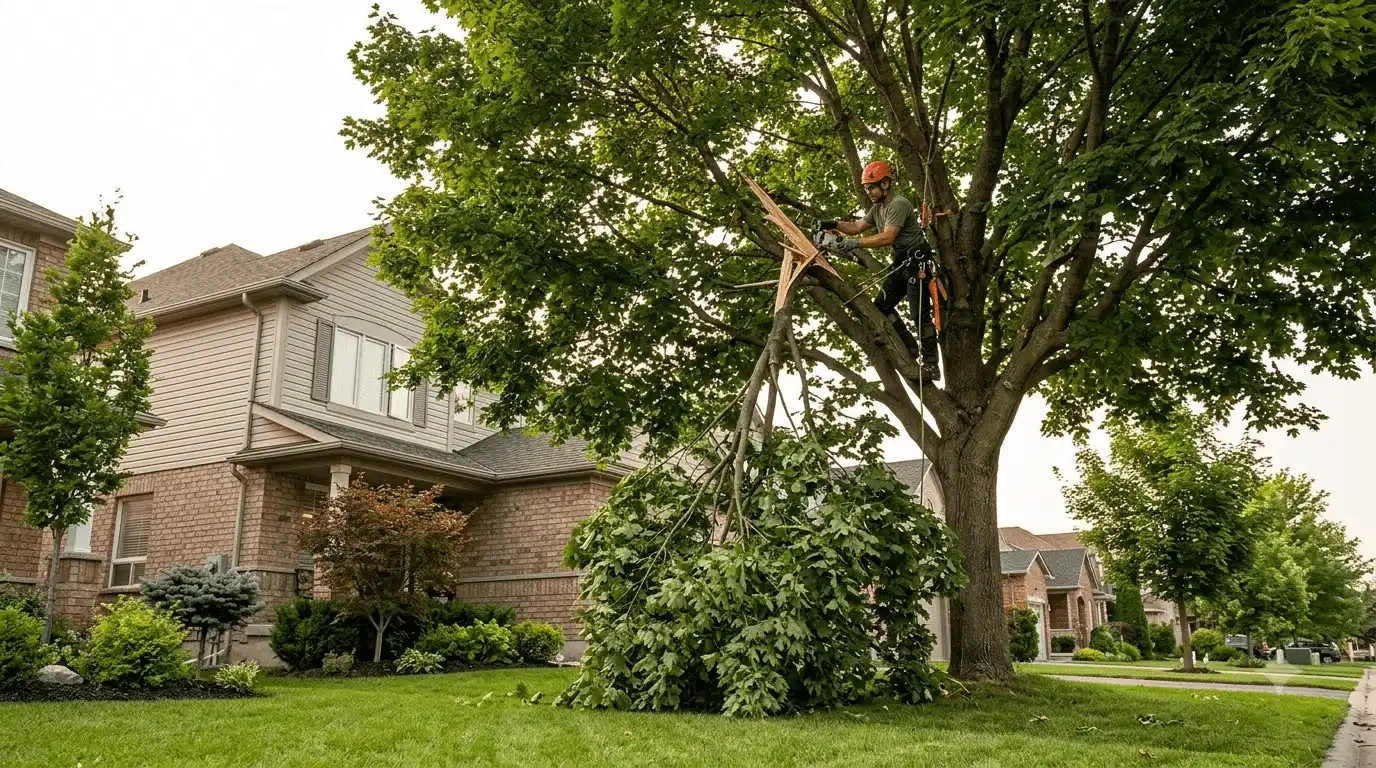 Tree Pruning & Trimming professional service scene in Rosebank, Pickering