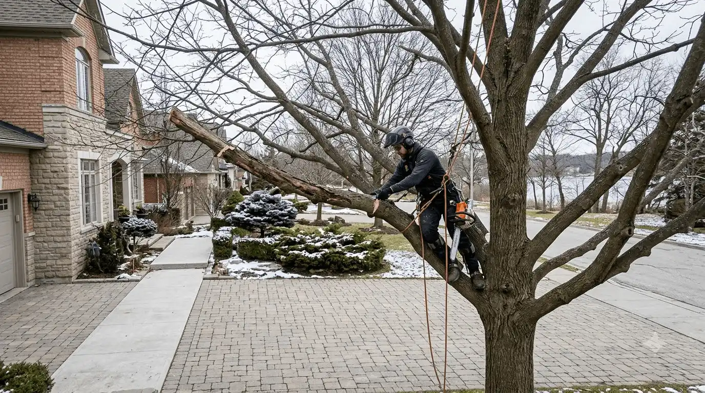 Tree Pruning & Trimming selective canopy pruning technique in Lake Wilcox, Richmond Hill
