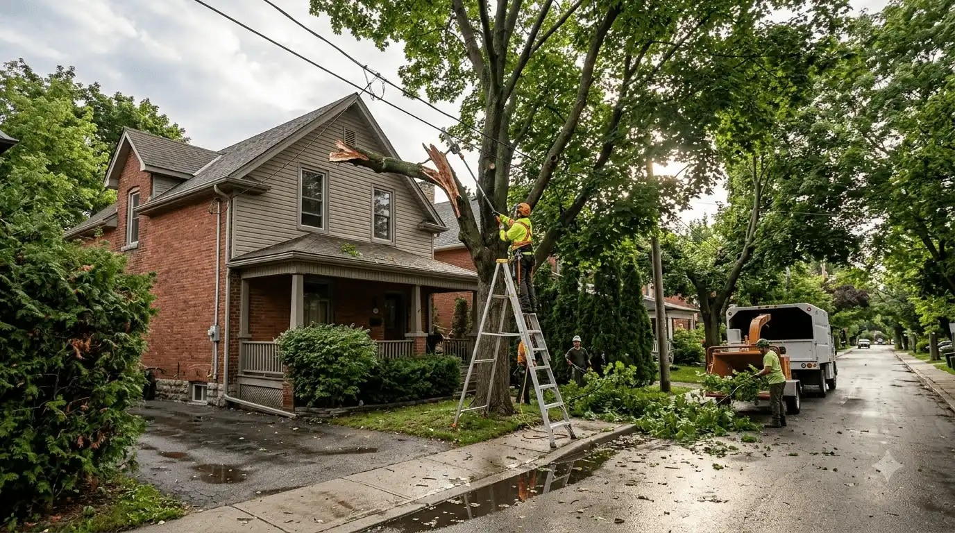 Tree Pruning & Trimming clearance pruning near property features in Elgin Mills, Richmond Hill