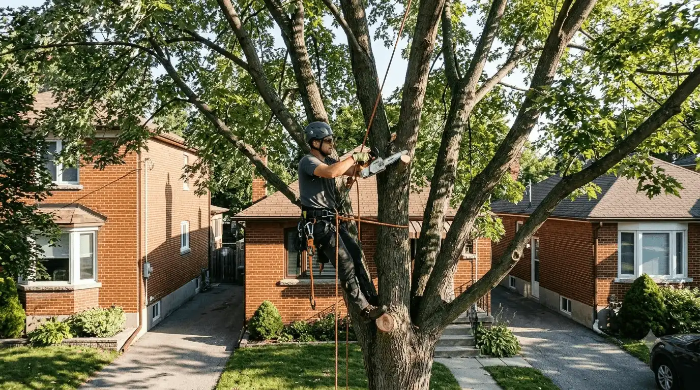 Tree Pruning & Trimming selective canopy pruning technique in Birch Cliff Heights, Scarborough