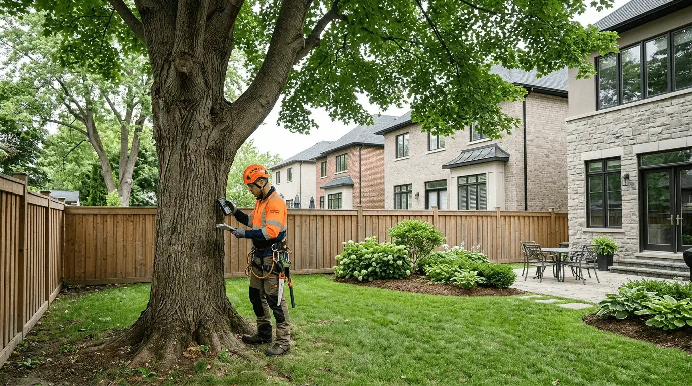 Tree Services in Thornhill arborist property assessment in Uplands, Thornhill