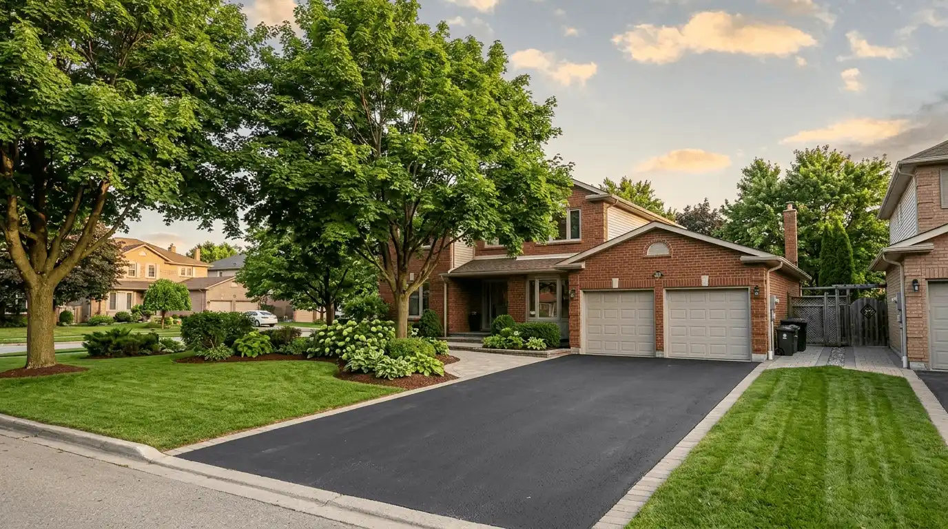 Tree Services in Thornhill finished property after tree care in Crestwood-Springfarm-Yorkhill, Thornhill