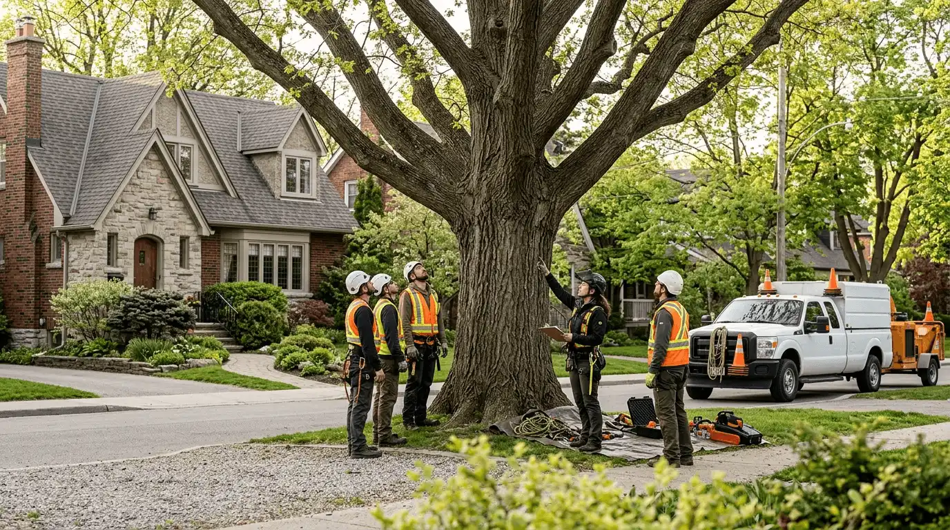 Tree Services in Thornhill professional service scene in Thornhill, Thornhill