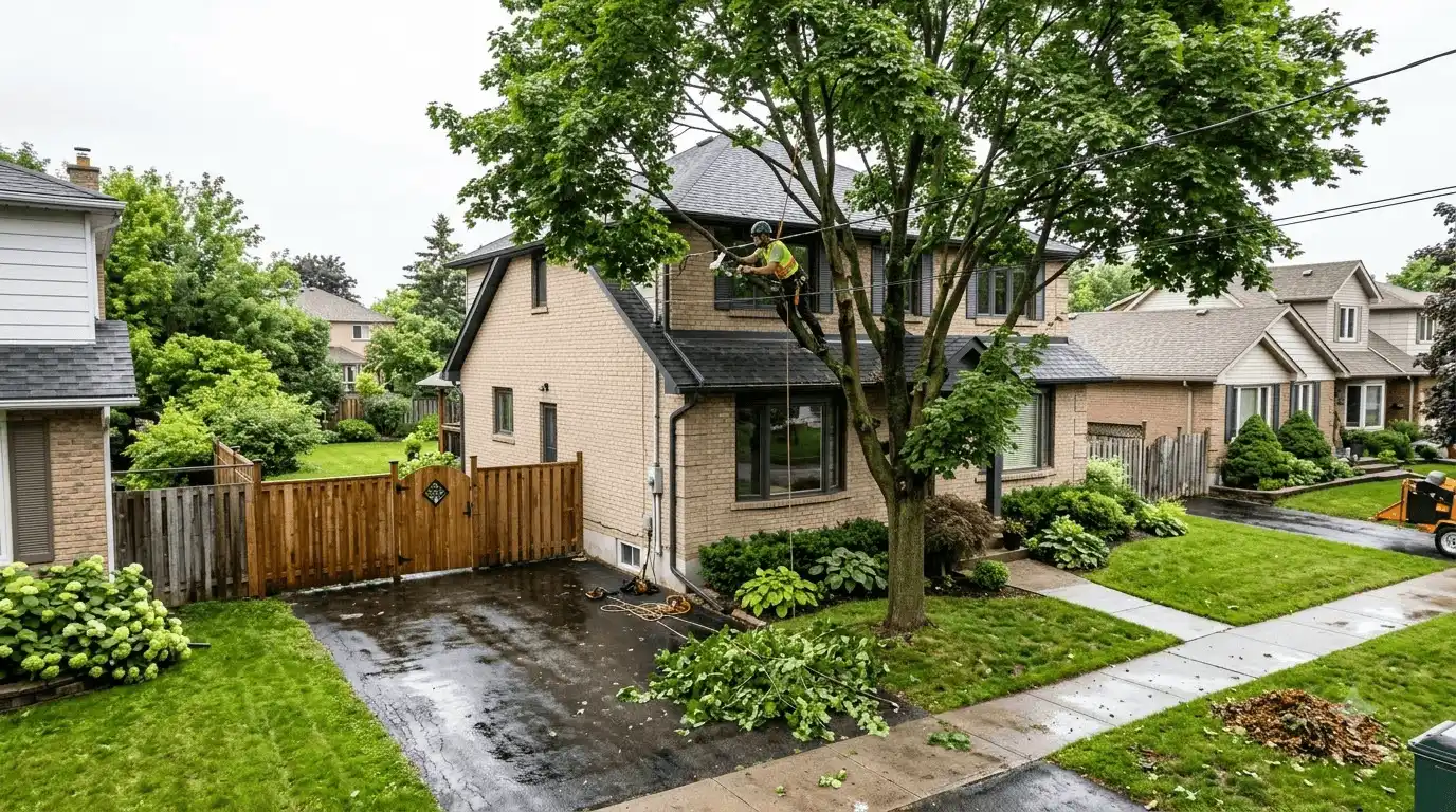 Tree Pruning & Trimming clearance pruning near property features in Port Whitby, Whitby